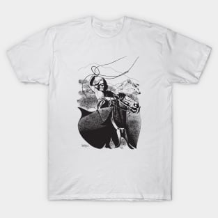 Gaucho Horseback Riding by PPereyra T-Shirt